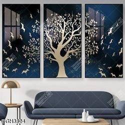 Tranh ghép cây in kính chất lượng cao
