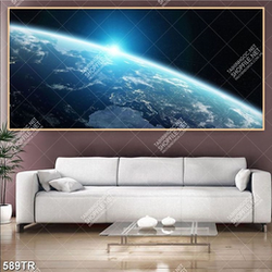 Tranh dán trần 3d vũ trụ