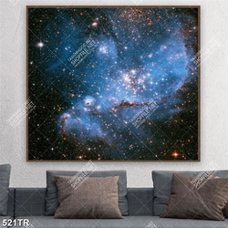 Tranh dán trần bầu trời đêm in 3d