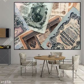 Tranh dán trần in 3d hình ảnh cổ