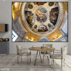 Tranh dán trần in 3d các vị thần hy lạp