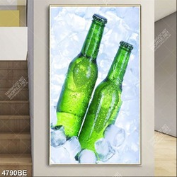 Tranh 2 chia bia lạnh