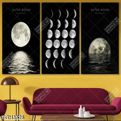 Tranh ghép mặt trăng