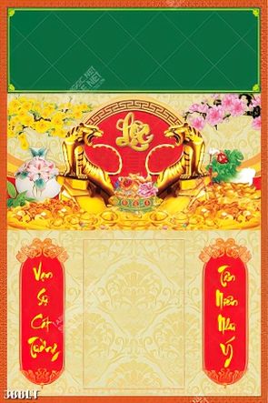 tuyển tập các mẫu lịch thiết kế năm hổ oai hùng đem đến tiền tài vàng bạc cho gia chủ