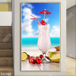 Tranh sinh tố trái cây