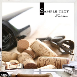 Tranh nút chai rượu