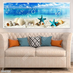 Tranh biển và sao biển