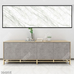 Tranh vân đá hình tổ ong in kính bếp