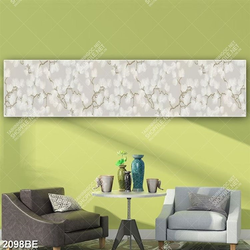 Tranh hoa in kính bếp