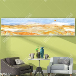 Tranh vân đá in kính bếp