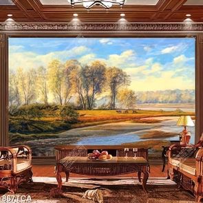 Tranh sơn dầu phong cảnh đẹp nghệ thuật