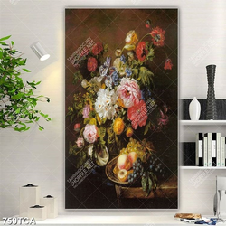 Tranh sơn dầu hoa quả trang trí tường đẹp nhất