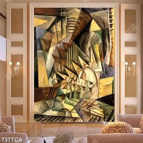 Tranh sơn dầu trang trí tường mới nhất