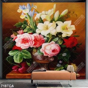 Tranh sơn dầu hoa quả trang trí nội thất chất lượng cao