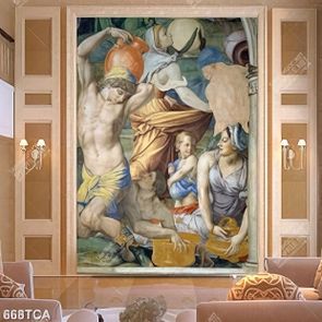 Tranh sơn dầu Châu Âu nghệ thuật chất lượng cao