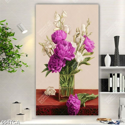 Tranh sơn dầu tĩnh vật hoa quả nghệ thuật