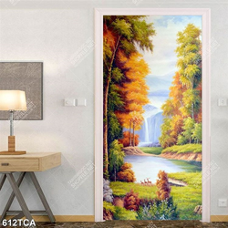 Tranh sơn dầu phong cảnh mùa thu chất lượng cao