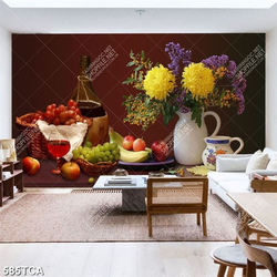 Tranh tĩnh vật hoa quả trang trí nội thất