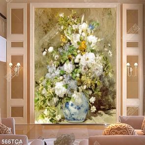 Tranh tĩnh vật hoa quả sơn dầu trang trí nội thất đẹp file gốc