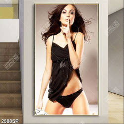Tranh người đẹp gợi cảm treo tường spa