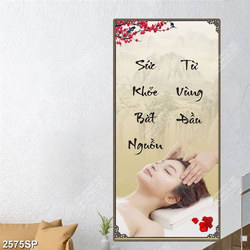 Tranh psd treo spa 