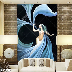 Tranh người đẹp khỏa thân nghệ thuật treo tường spa