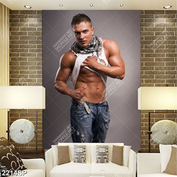 Tranh spa chàng trai khoe body nam tính