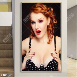 Tranh spa cô nàng xinh đẹp gợi cảm