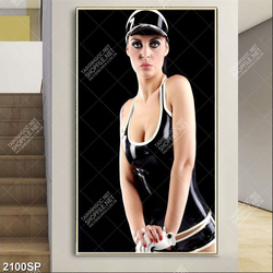 Tranh treo spa cô nàng gợi cảm