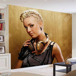 Tranh spa cô nàng cá tính in canvas