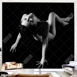 Tranh nghệ thuật theo spa người mẫu bán nude