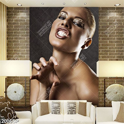 Tranh spa miêu nữ gợi cảm