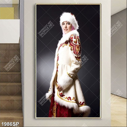 Tranh spa quý cô xinh đẹp