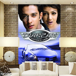 Tranh chàng trai và cô gái treo tường spa