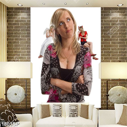 Tranh cô gái mang nhiều suy tư