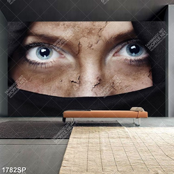 Tranh đôi mắt bí ẩn