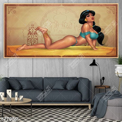 Tranh vẽ người đẹp file psd