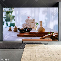 Tranh dụng cụ massage thái