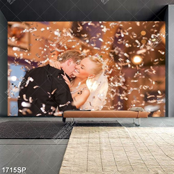 Tranh hôn lễ tưng bừng