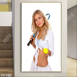 Tranh cô nàng xinh đẹp