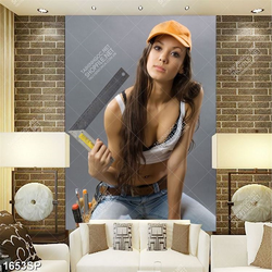 Tranh cô gái xinh đẹp cá tính