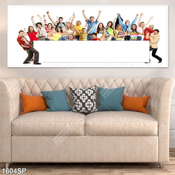 Tranh mọi người vui nhộn