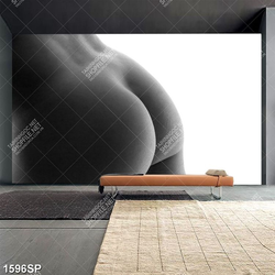 Tranh vòng ba nghệ thuật trắng đen