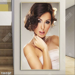Tranh người đẹp treo tường spa