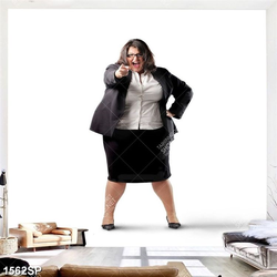 Tranh người phụ nữ béo