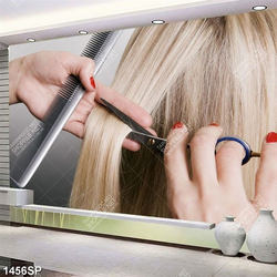 Tranh tạo mẫu tóc trong salon