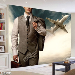 Tranh người đàn ông thành đạt