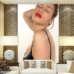 Tranh người mẫu nóng bỏng treo tường spa