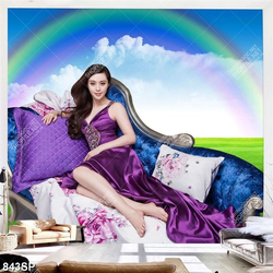 Tranh treo spa nữ diễn viên Phạm Băng Băng