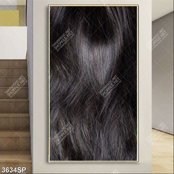 Tranh mái tóc đen dài